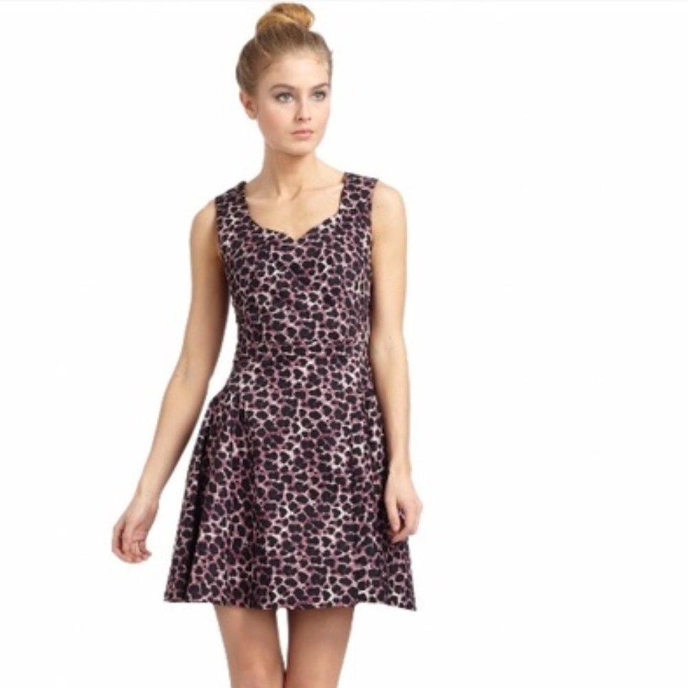 Z Spoke by Zac Posen Leopard Print Dress NWT